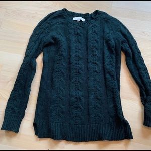 Beautiful green LOFT sweater